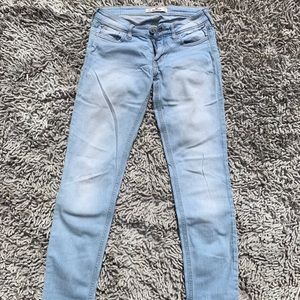 Hollister Light Wash Skinny Jeans
